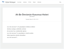 Tablet Screenshot of dijitalmutesair.com
